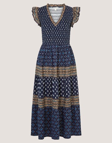 Monsoon Amaya Print Jersey Midi Dress