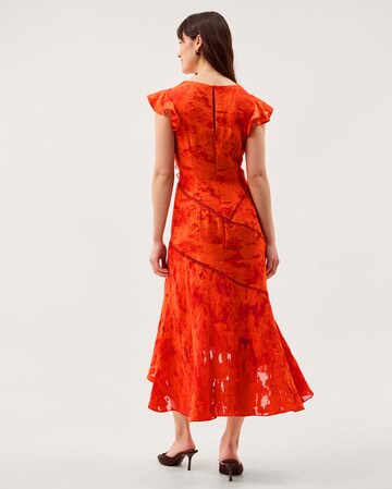 Monsoon Josie Jacquard Floral Midi Dress