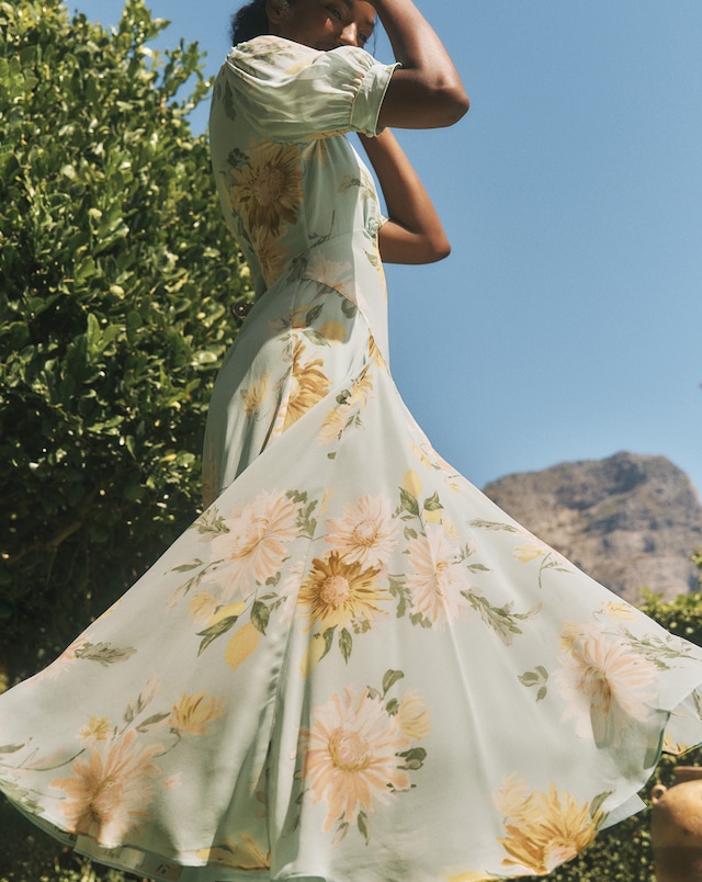 Monsoon Carris Floral Midi Dress