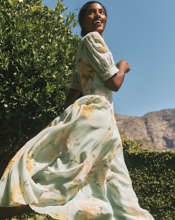 Monsoon Carris Floral Midi Dress