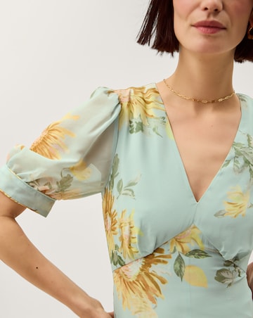 Monsoon Carris Floral Midi Dress