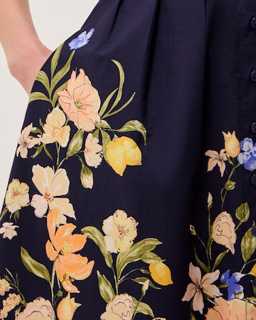 Monsoon Suri Floral Print Midi Dress