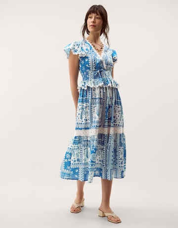 Monsoon Soleil Print Midi Dress