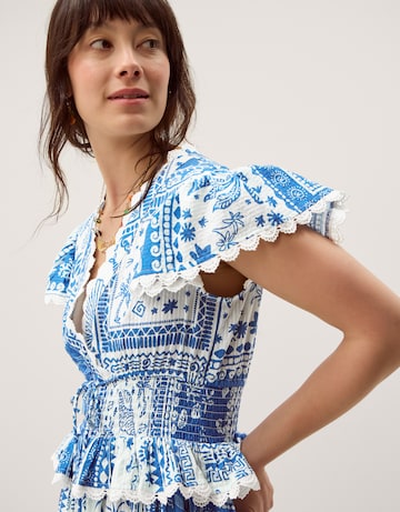 Monsoon Soleil Print Midi Dress