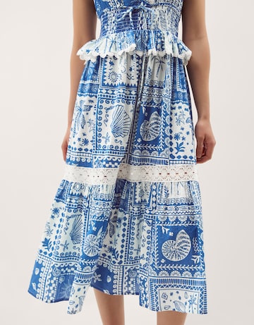 Monsoon Soleil Print Midi Dress