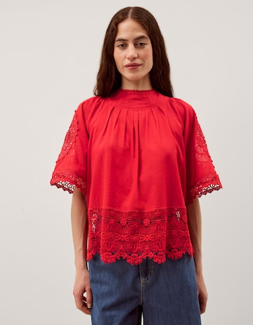 Monsoon Emory Floral Lace Top