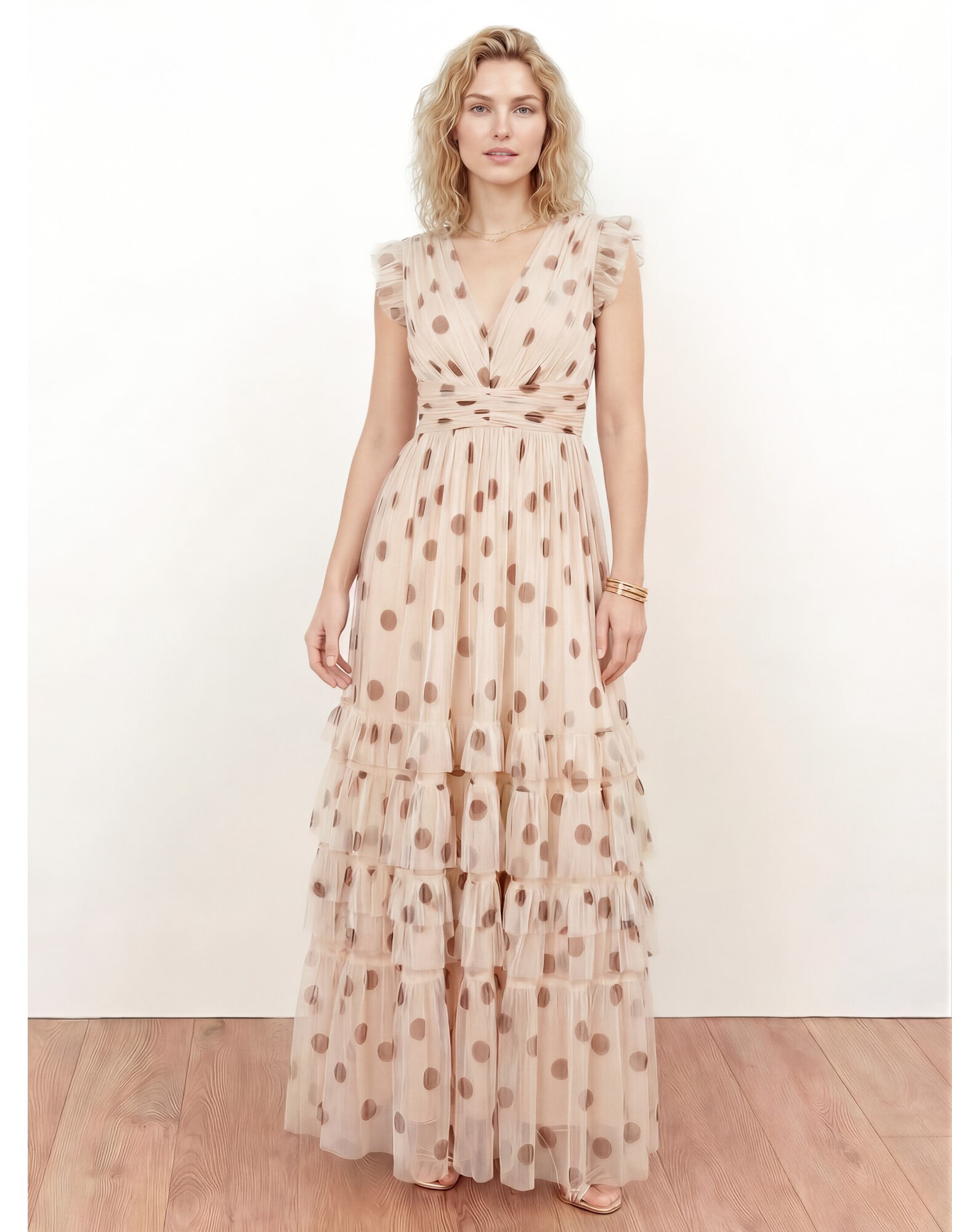 New In - Anaya Polka Dot Print Dress