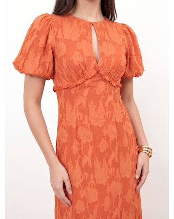 Anaya Burnout Fabric Dress