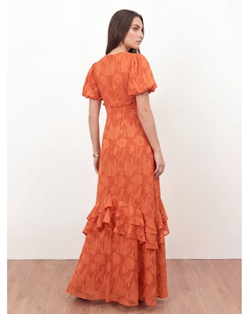 Anaya Burnout Fabric Dress