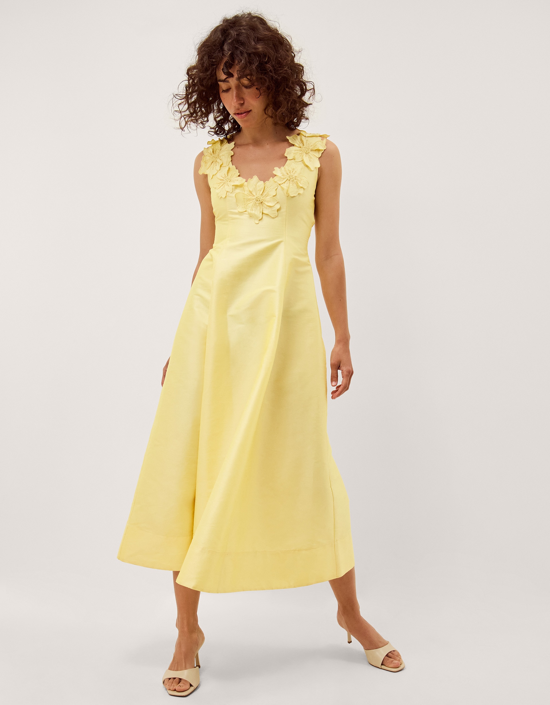 New In - Monsoon Phoebe Sleeveless Midi Dress