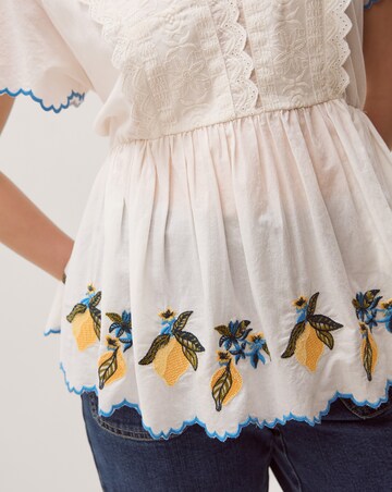 Monsoon Luna Lemon Jersey Top