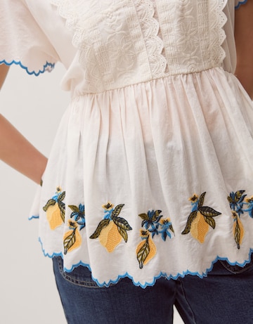 Monsoon Luna Lemon Jersey Top