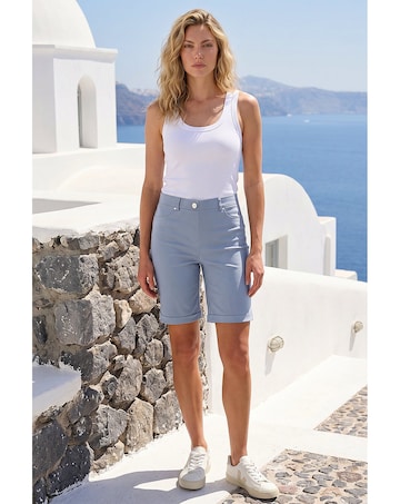Roman Turn Up Stretch Shorts