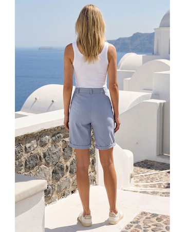 Roman Turn Up Stretch Shorts