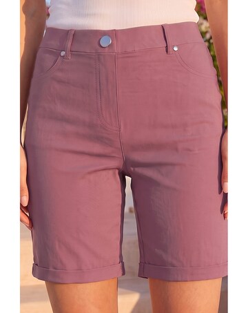 Roman Turn Up Stretch Shorts