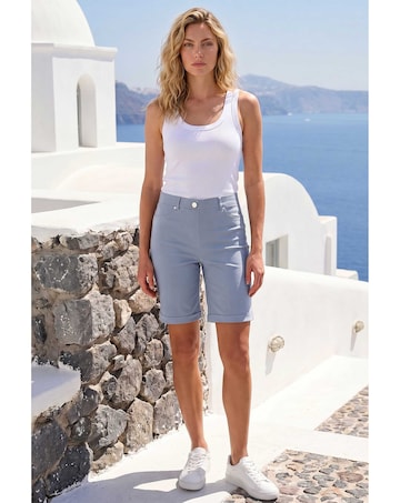 Roman Turn Up Stretch Shorts