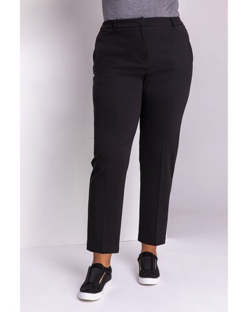 Roman Curve Straight Smart Trousers