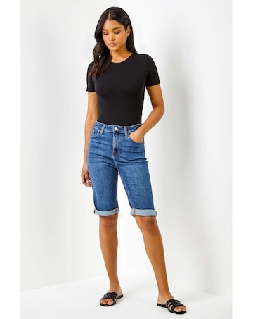 Roman Essential Stretch Knee Shorts
