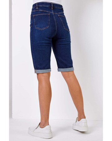 Roman Stretch Knee Length Shorts