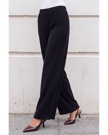 Roman Petite Wide Leg Stretch Trouser