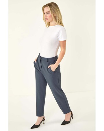 Roman Short Straight Leg Stretch Trouser