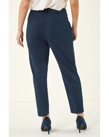 Roman Short Straight Leg Stretch Trouser