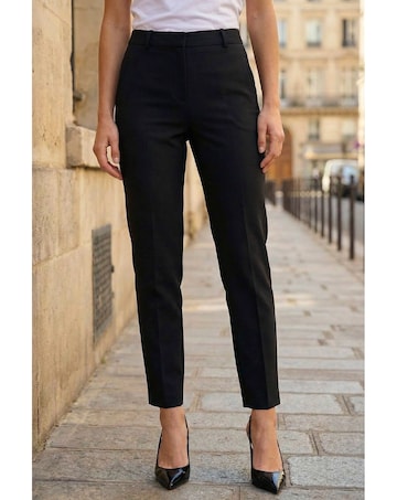 Roman Short Straight Leg Stretch Trouser