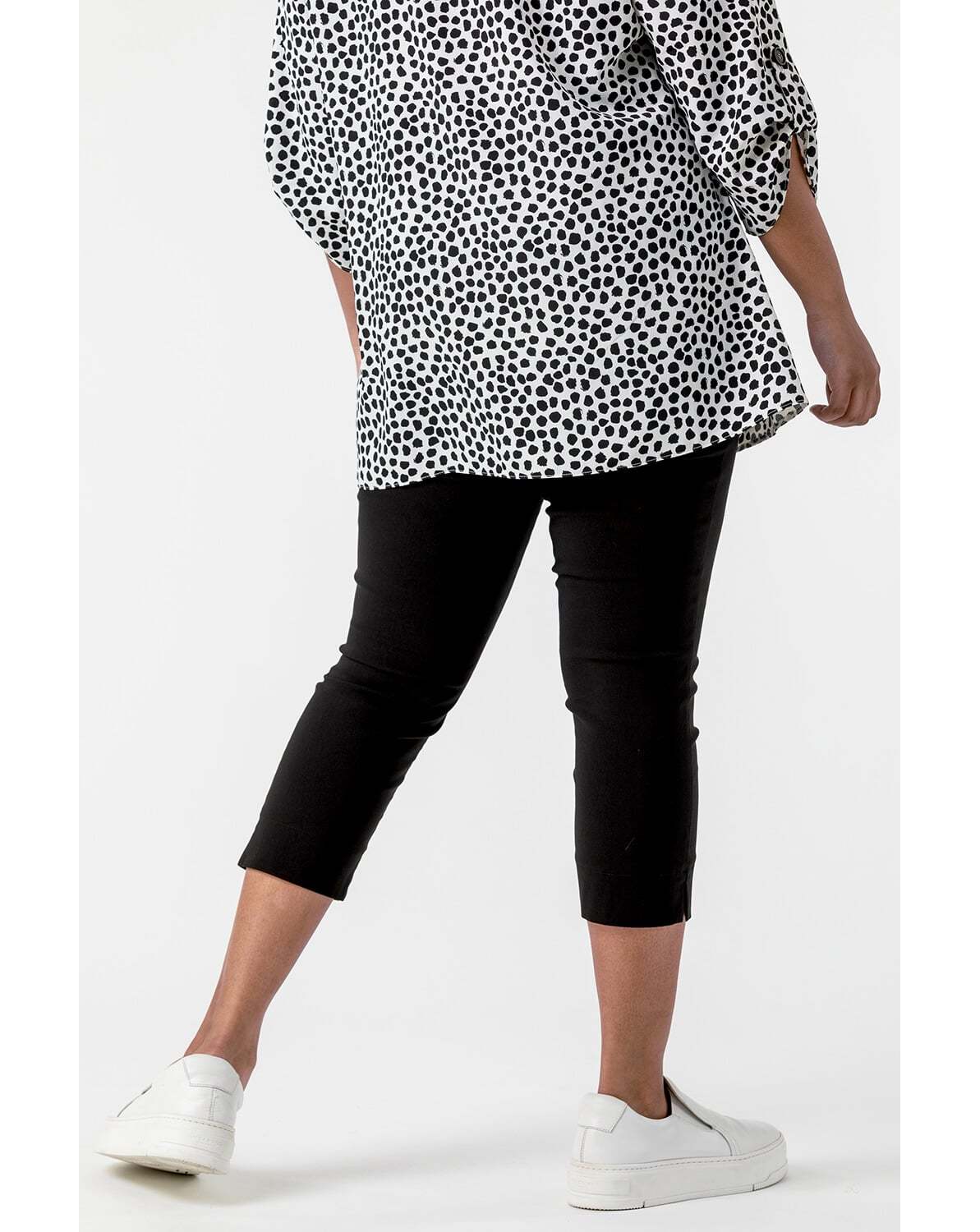 New In - Roman Curve Cropped Stretch Trouser