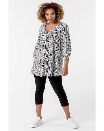 Roman Curve Cropped Stretch Trouser