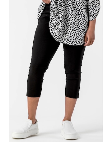 Roman Curve Cropped Stretch Trouser