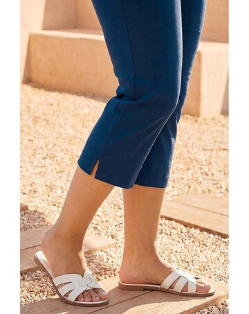 Roman Curve Cropped Stretch Trouser