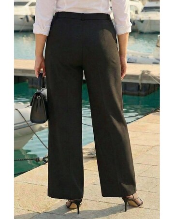 Roman Curve Wide Leg Tailored Trouser