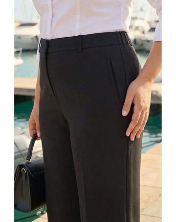 Roman Curve Wide Leg Tailored Trouser