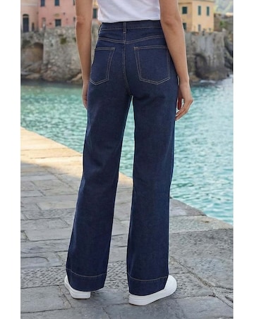 Roman Pocket Stretch Flare Jeans