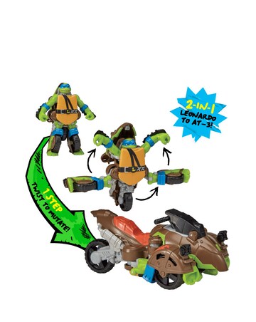 Teenage Mutant Ninja Turtles: Twist 'N Mutate Vehicle - Leonardo