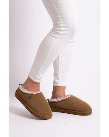 Just Sheepskin Womens Erin Mule Slippers with EVA sole