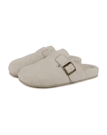 totes Ladies Felt Clog Slippers