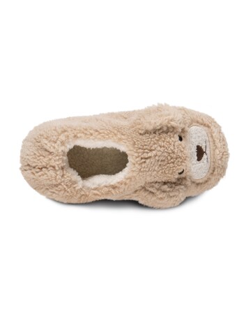 totes Ladies Borg Novelty Slippers