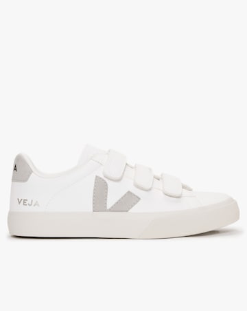 Veja Recife Logo Chromefree Leather Extra White Natural Trainers