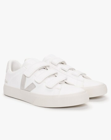 Veja Recife Logo Chromefree Leather Extra White Natural Trainers