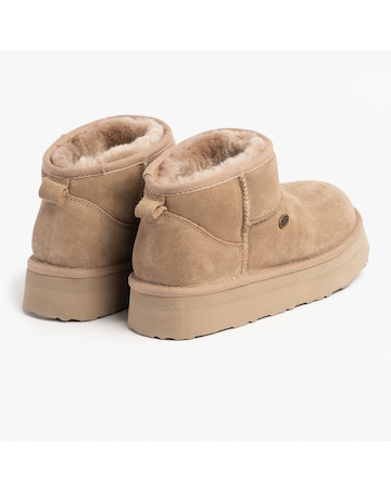 Just Sheepskin Ladies Lottie Sheepskin Mini Boot
