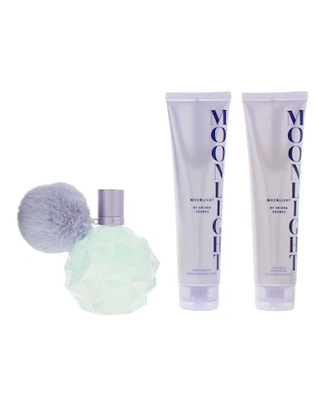 Ariana Grande Moonlight Eau De Parfum Body Souffle  Shower Gel Giftset For Her
