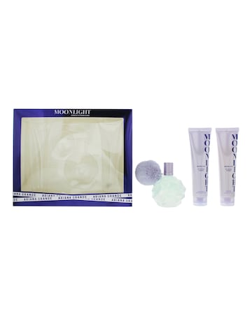 Ariana Grande Moonlight Eau De Parfum Body Souffle  Shower Gel Giftset For Her