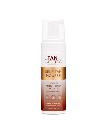 Tan Organic Self-Tan Mousse - Medium Dark Bronze