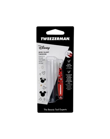 Tweezerman Mickey & Minnie Mouse We Got Ears Mini Oval Slant Tweezer