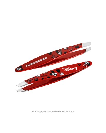 Tweezerman Mickey & Minnie Mouse We Got Ears Mini Oval Slant Tweezer