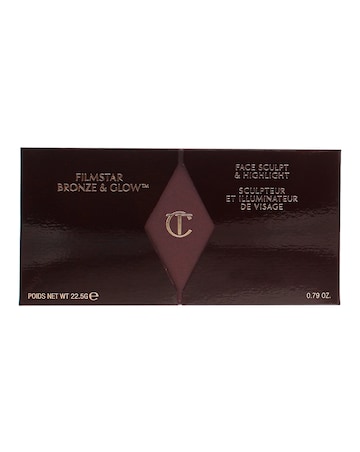 Charlotte Tilbury Filmstar Bronz  Glow Light-Medium Face Sculpt And Highlighter