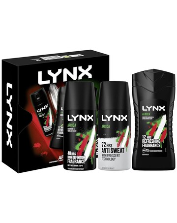 Lynx Africa Trio Gift Set