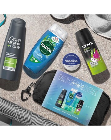 Recharge Lynx, Radox & Dove Gift Set