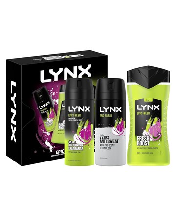 Lynx Epic Fresh Trio Gift Set
